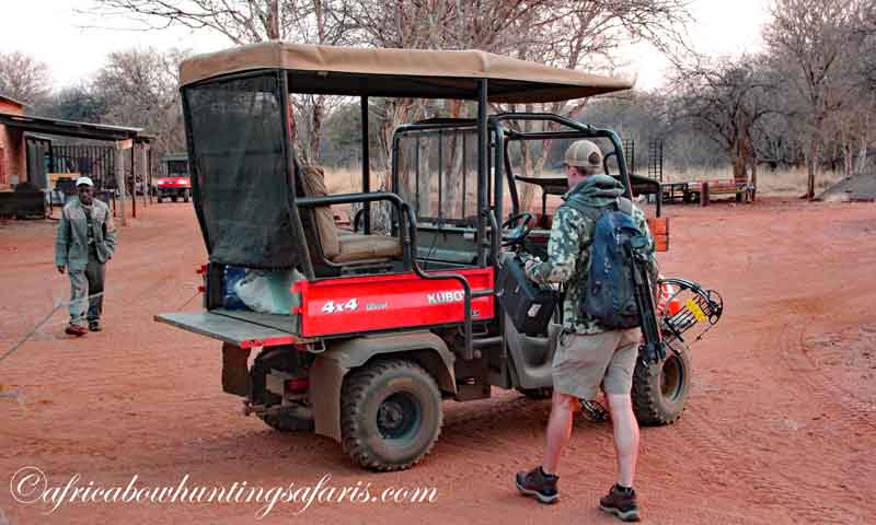 Bow hunting preparations South Africa