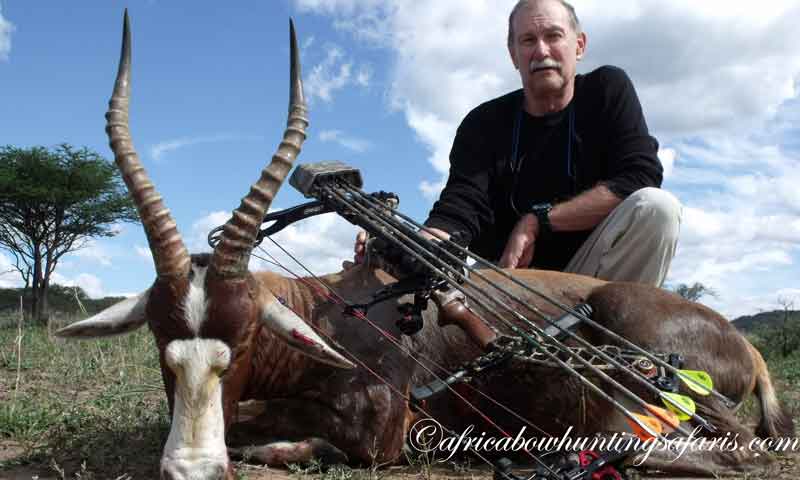 Draw weight bow hunting blesbok South Africa