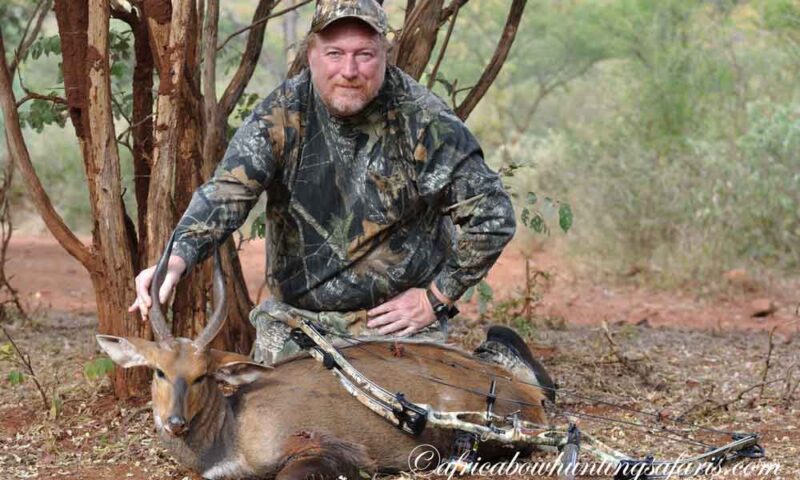 Draw weight bow hunting Limpopo bushbuck