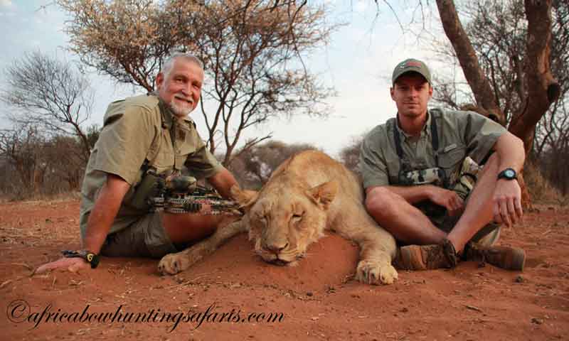 Father and son bow hunting Africa package a bonding tool for life