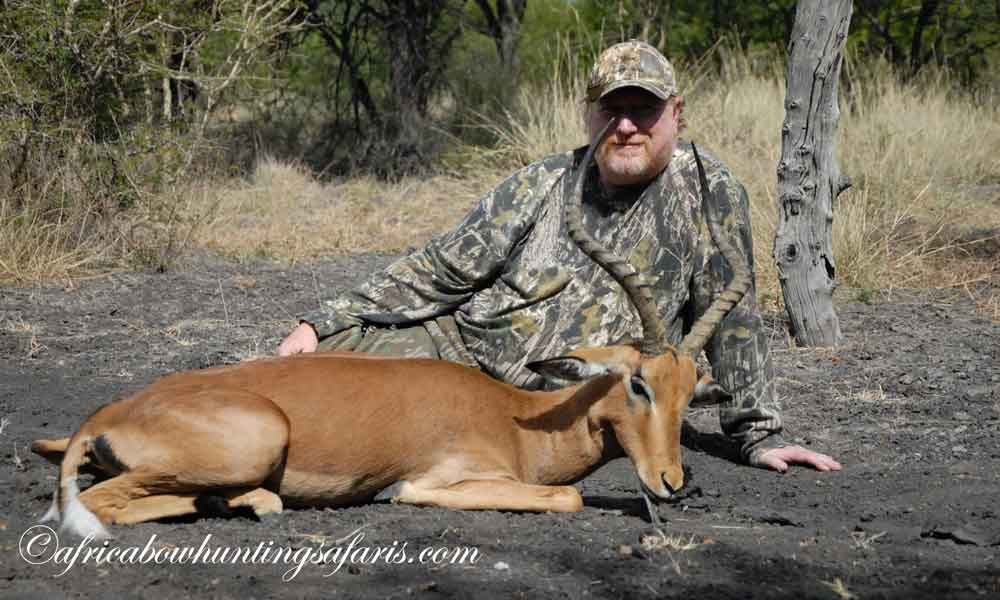 Bow hunting trophy impala